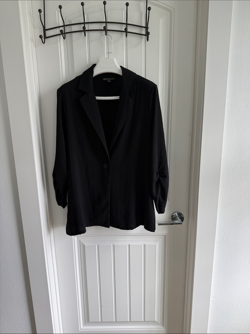 Classic Black Women's Blazer Jacket